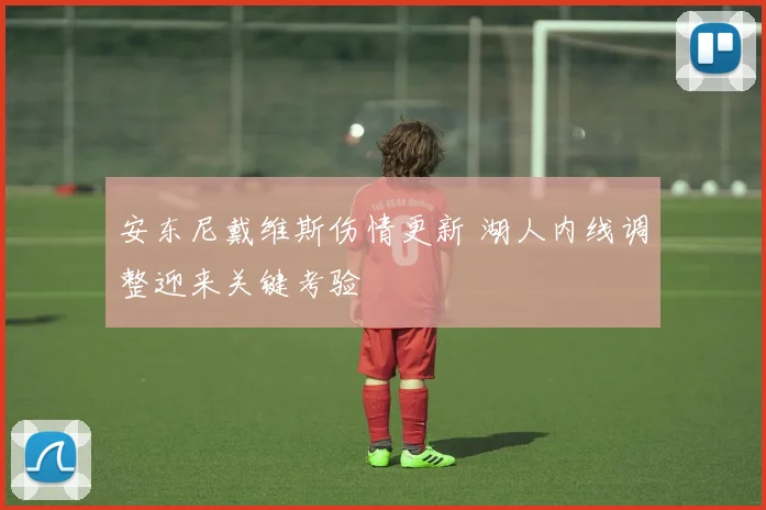 安东尼戴维斯伤情更新 湖人内线调整迎来关键考验